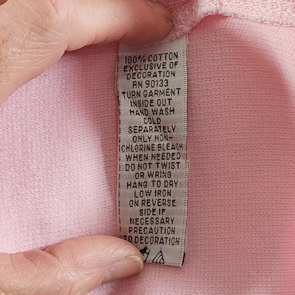 Quacker Factory M Pink Embroidered DRAGONFLY Pull Over 1pc Tank & Cardigan Set - Picture 9 of 9